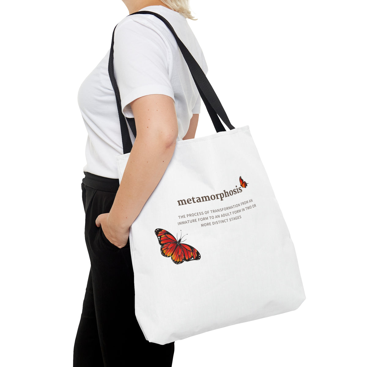 Metamorphosis - White Tote Bag