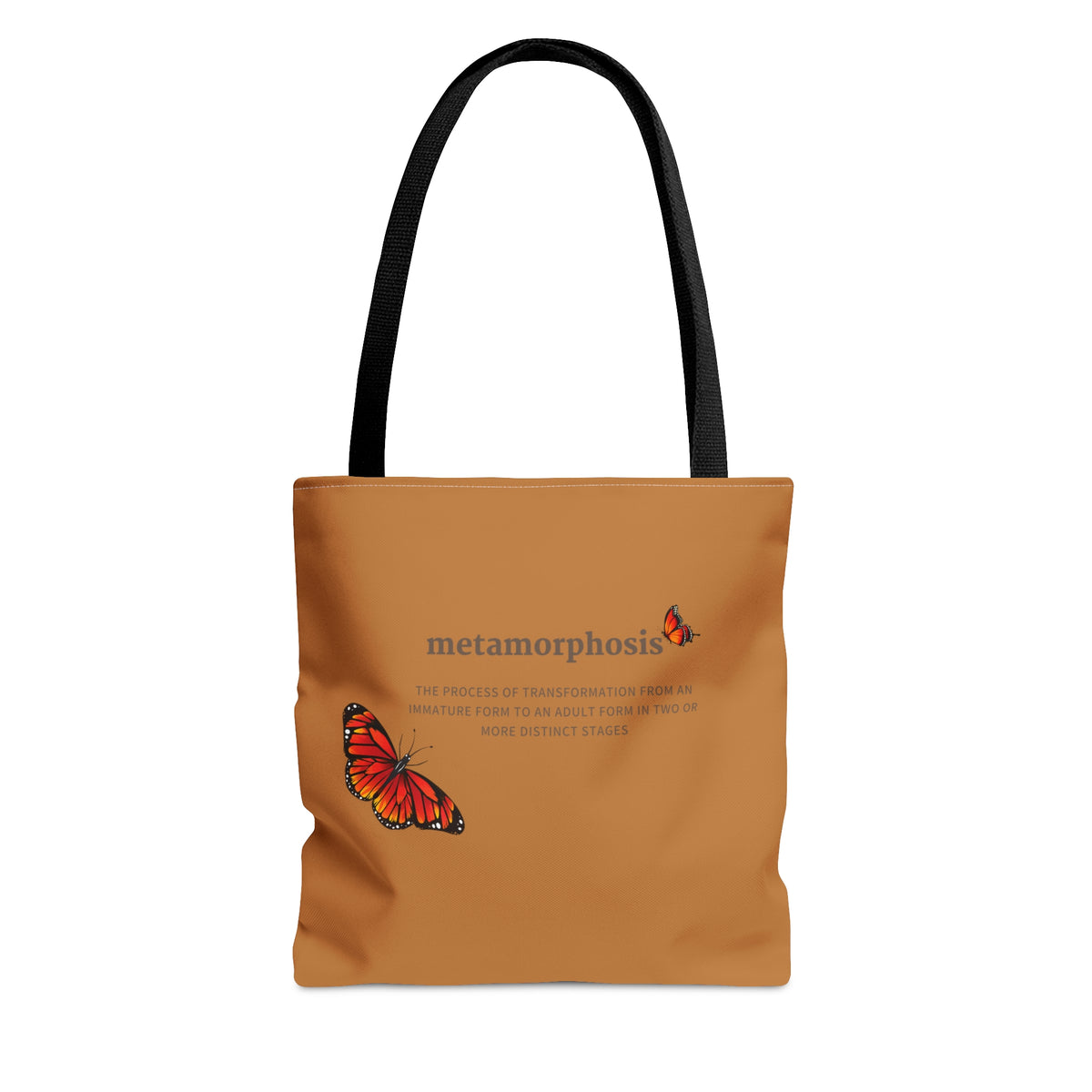 Metamorphosis - Brown Tote Bag