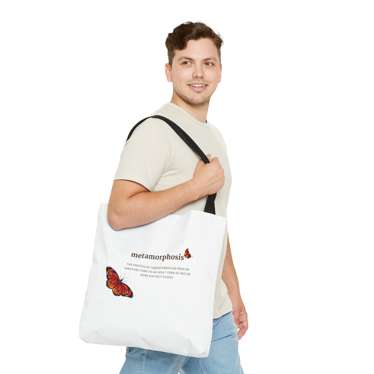 Metamorphosis - White Tote Bag