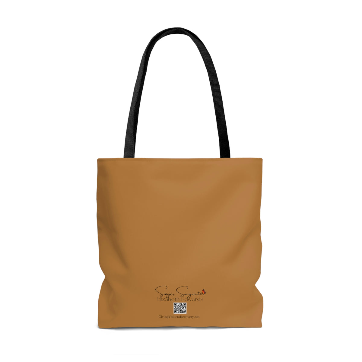 Thank You Mandala - Brown Tote Bag