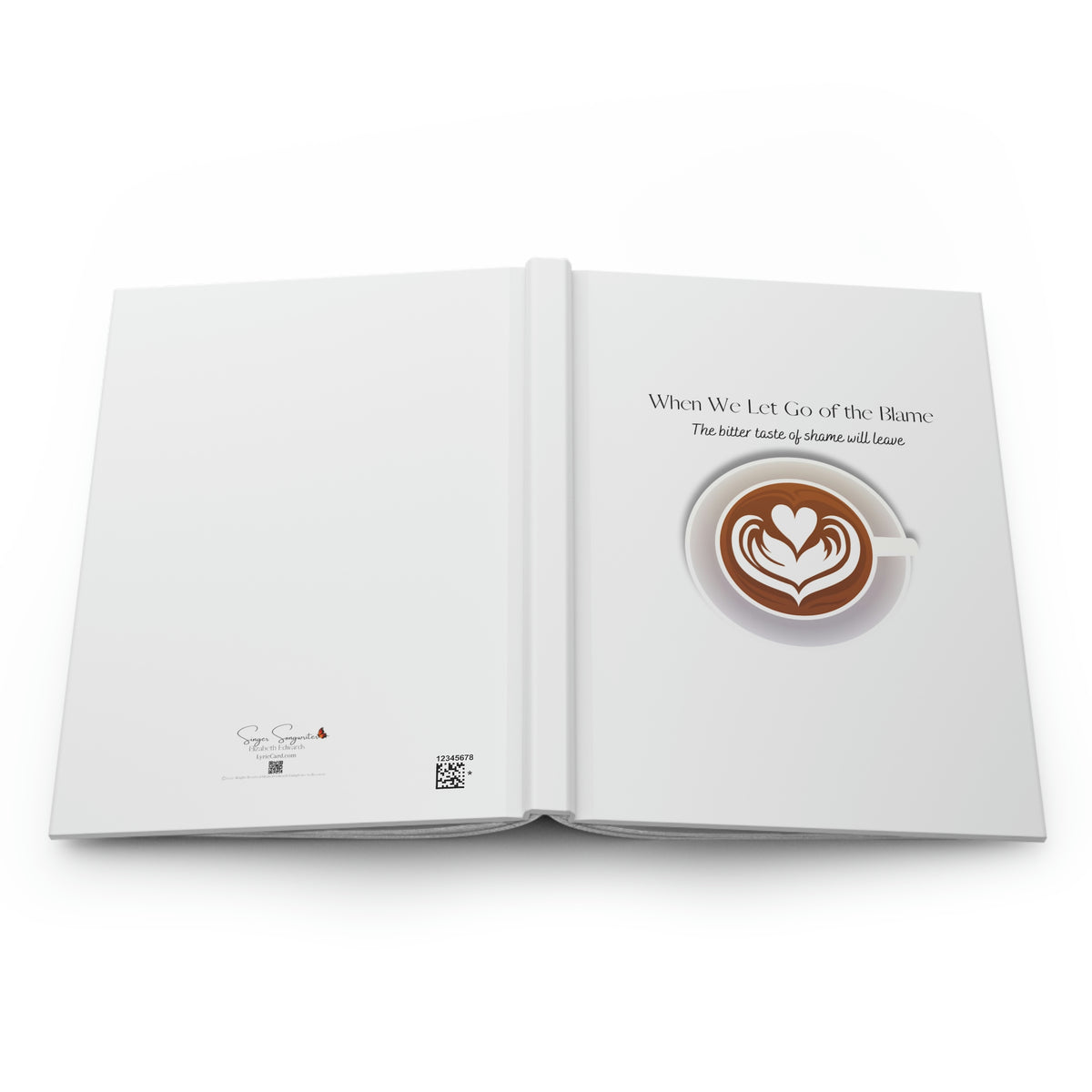 When We Let Go of the Blame - Coffee - Hardcover Journal Matte