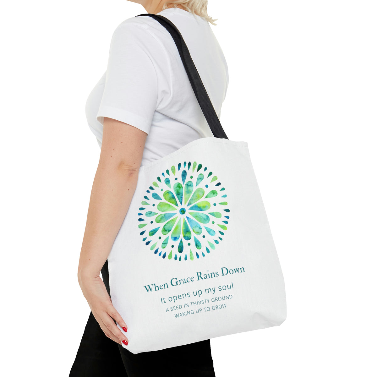 Blue Green Mandala tote bag Mandala Blue Green Tote Bag. Green mandala Tote Bag, Mandala Tote Bag, Blue Green Mandala, Mandala Blue green tote bag
