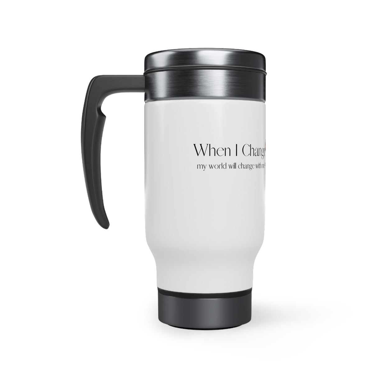 handle, 14oz stainless MUG stainless steel travel mugs 14 Oz White Stainless Steel Travel Mug Blue MANDALA Stainless Steel COFFEE 14oz mug