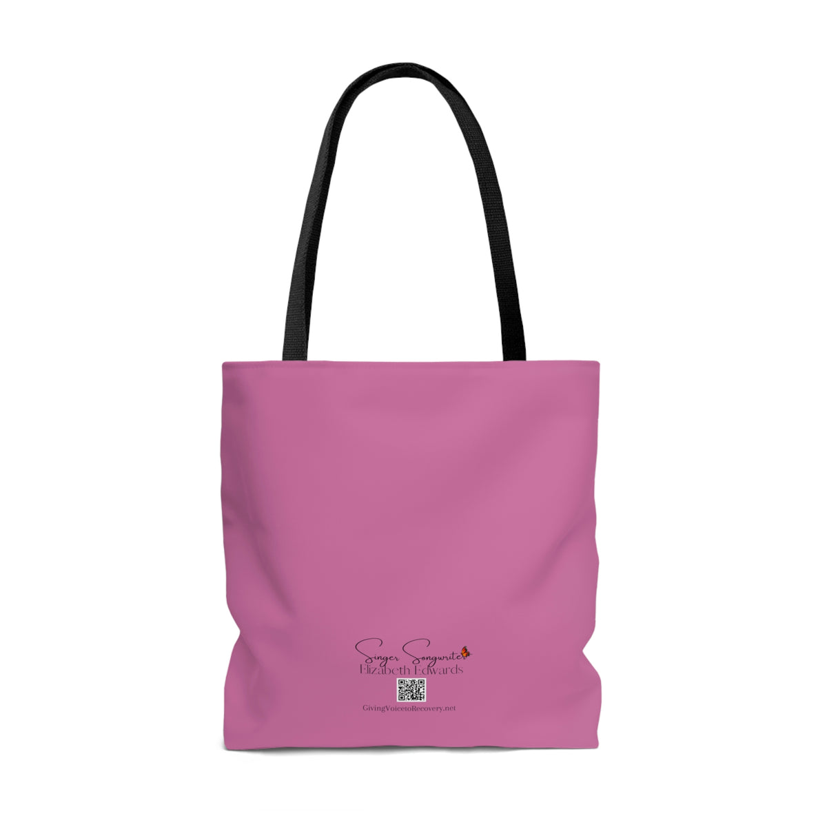 When I'm With You - Pink Hummingbird - Tote Bag