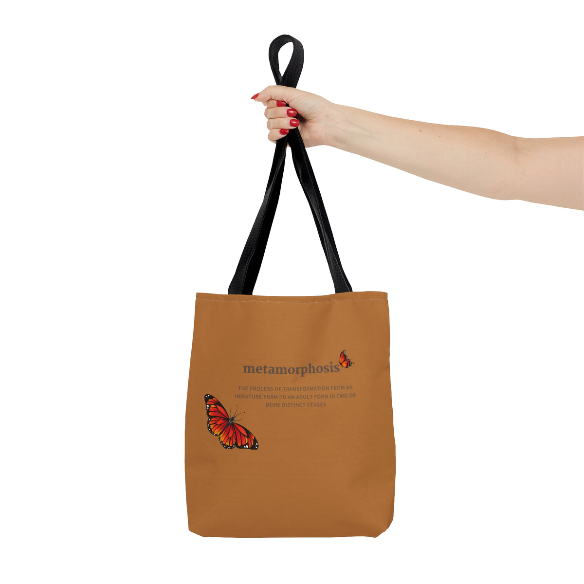 Metamorphosis - Brown Tote Bag