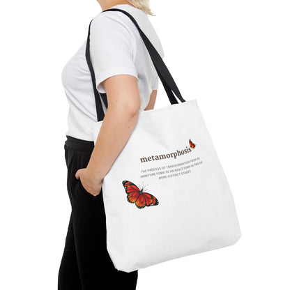 Metamorphosis - White Tote Bag