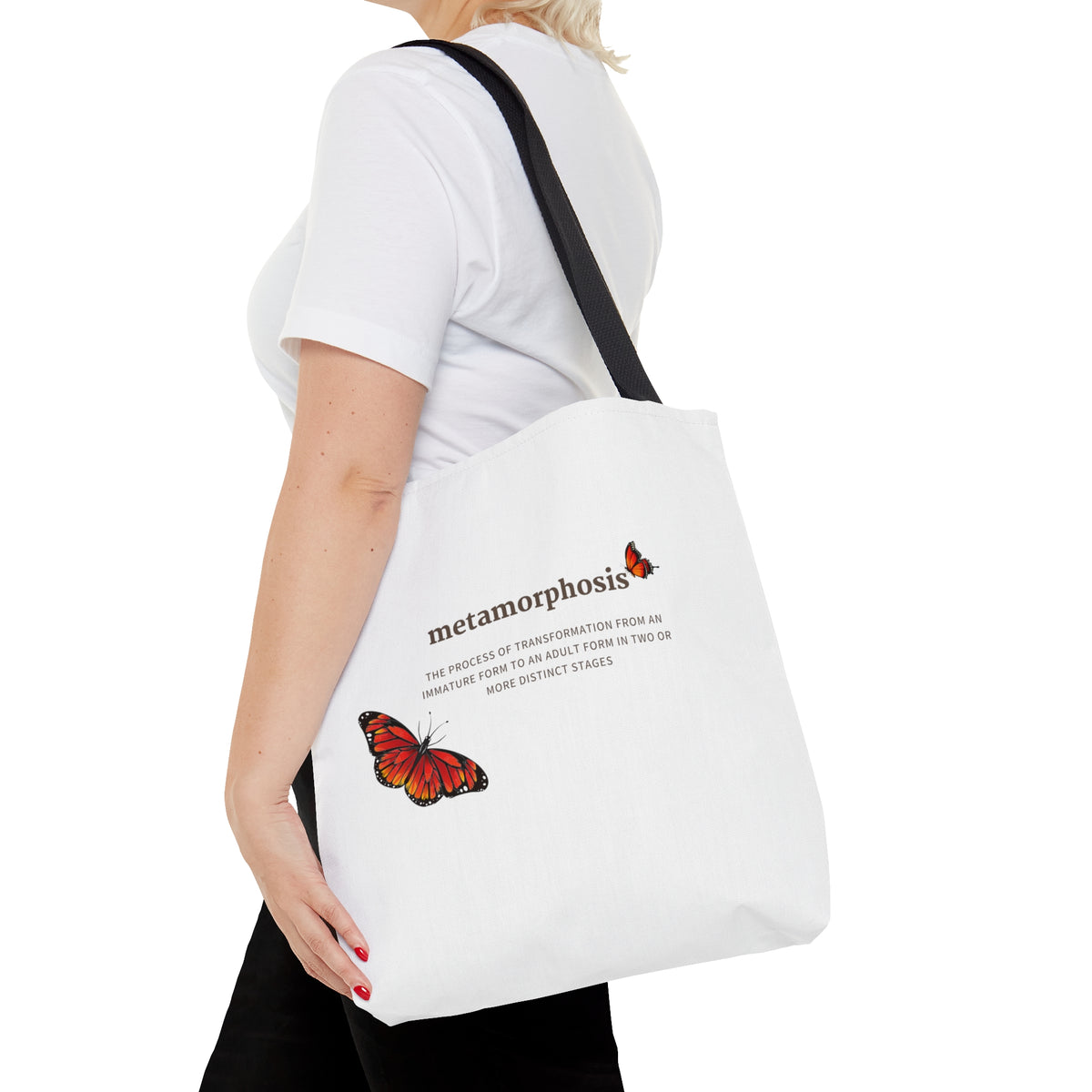 Metamorphosis - White Tote Bag