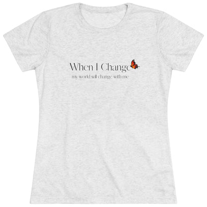 triblend TEE Women's Triblend Tee tri blend '