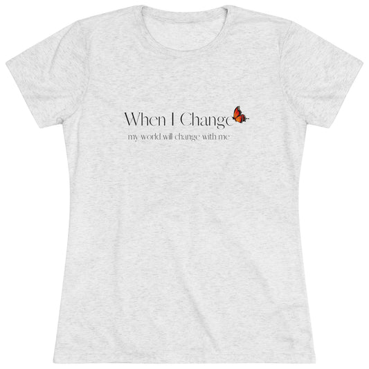 triblend TEE Women's Triblend Tee tri blend '