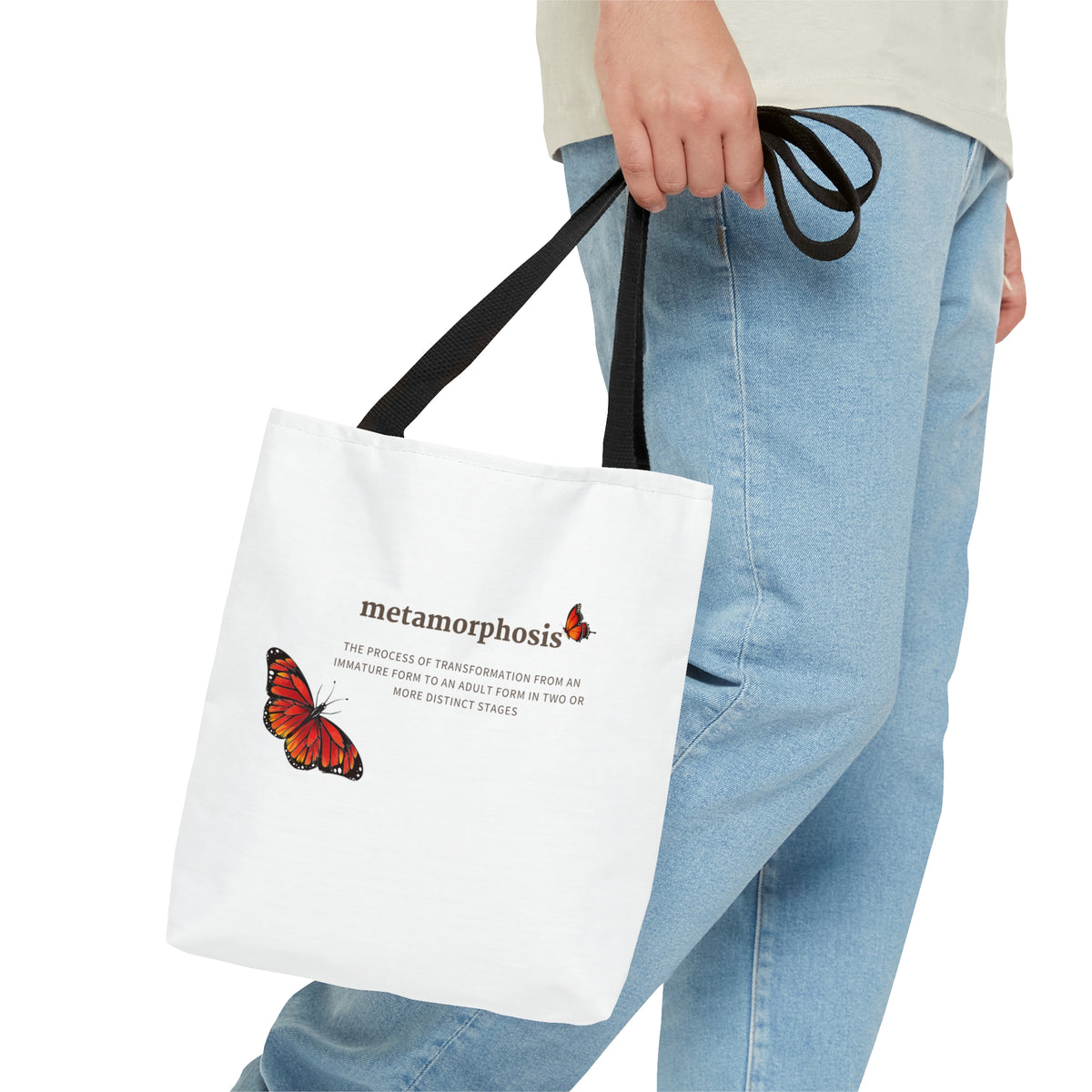 Metamorphosis - White Tote Bag