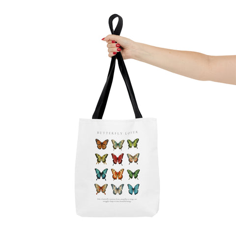 Butterfly Lover  - White Tote Bag