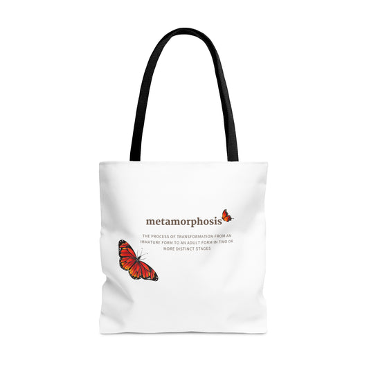 Metamorphosis - White Tote Bag