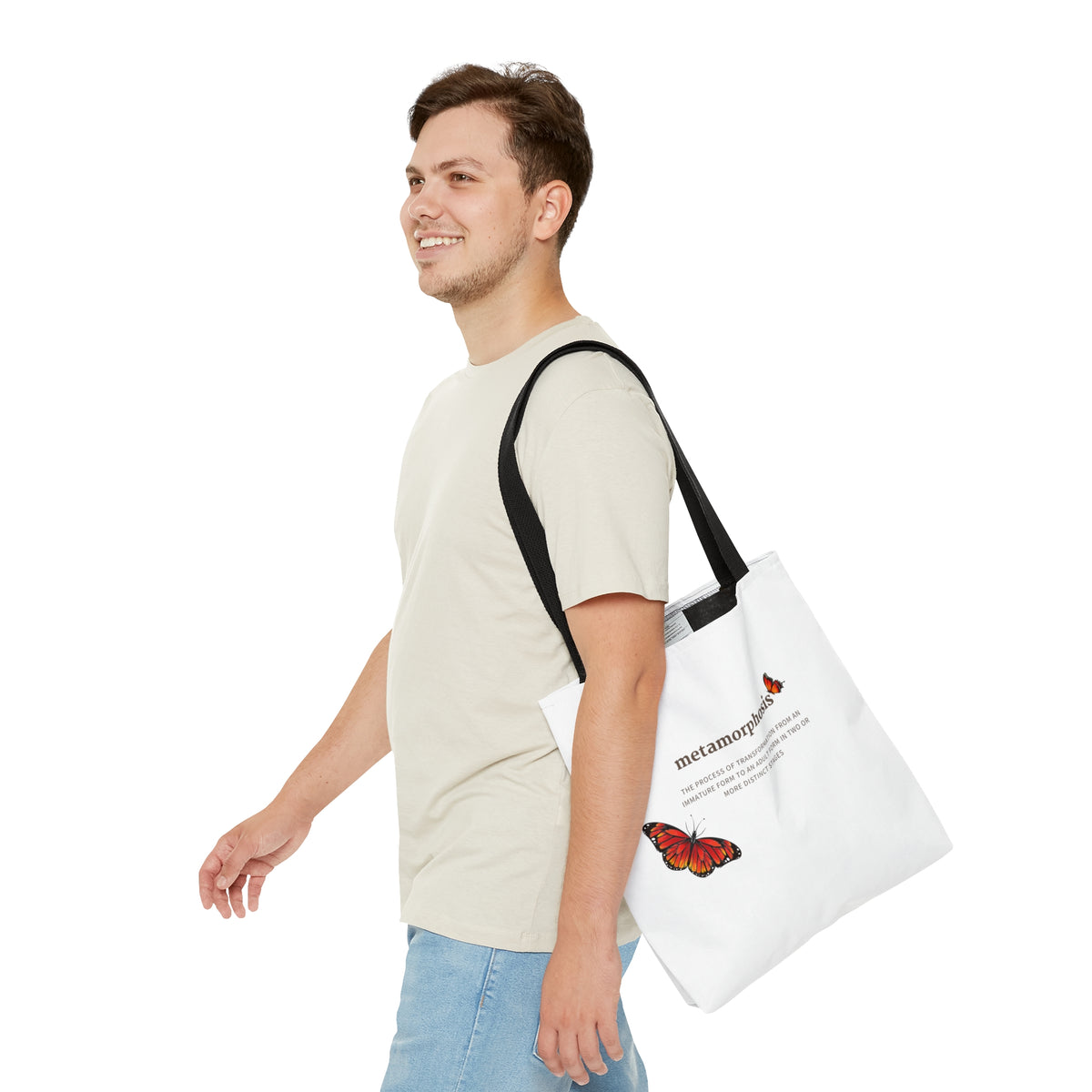 Metamorphosis - White Tote Bag