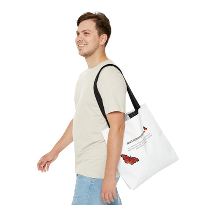 Metamorphosis - White Tote Bag