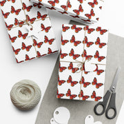 Gift Wrap Papers - Butterfly on White