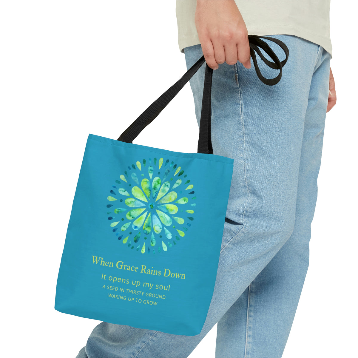 Tote Bag Mandala Bag shoulder Turquoise Blue Mandala Tote Bag  Mandala tote bags Mandala Blue Tote Bag Mandala green Tote Bag blue, turquoise mandala in turquoise, blue mandala handbag blue mandala