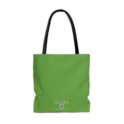 Power to Change Mandala - Green Tote Bag