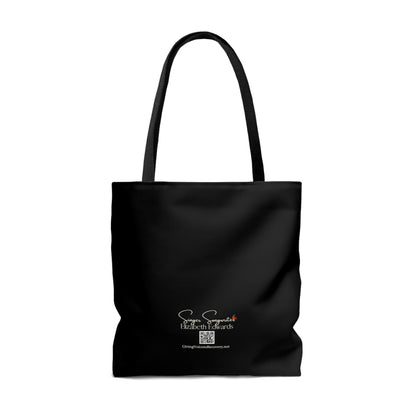 When Grace Rains Coffee Cup - Black Tote Bag