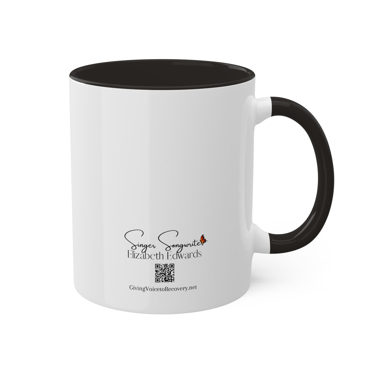 When I Change - Butterfly - Two Toned Colorful Mugs, 11oz in two colors