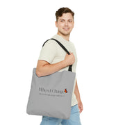 When I Change Butterfly - Gray Tote Bag