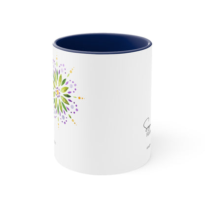 Thank You - Mandala - Accent Coffee Mug, 11oz