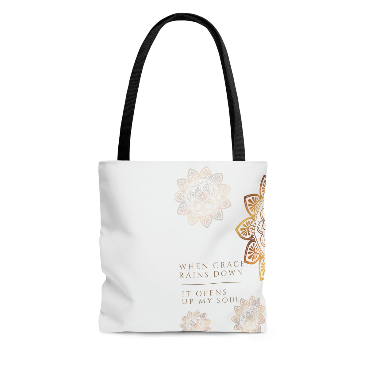 gold white Mandala tote bag Mandala gold white Tote Bag. white  mandala Tote Bag, Mandala Tote Bag, white gold Mandala, Mandala white gold tote bag 