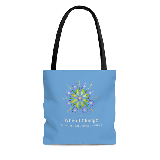 Tote Bag Mandala Bag shoulder Turquoise Blue Mandala Tote Bag  Mandala tote bags Mandala Blue Tote Bag Mandala BLUE  Tote Bag blue, turquoise mandala in turquoise, blue mandala handbag blue mandala