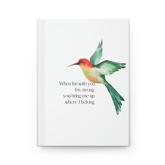 Hummingbird - Hardcover Journal Matte