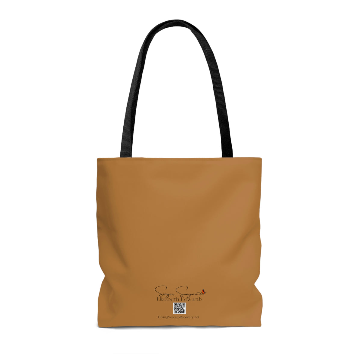 Thank You Mandala - Brown Tote Bag