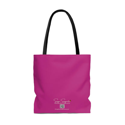 There's A Reason Mandala - Pink Tote Bag