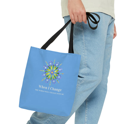 Tote Bag Mandala Bag shoulder Turquoise Blue Mandala Tote Bag  Mandala tote bags Mandala Blue Tote Bag Mandala BLUE  Tote Bag blue, turquoise mandala in turquoise, blue mandala handbag blue mandala