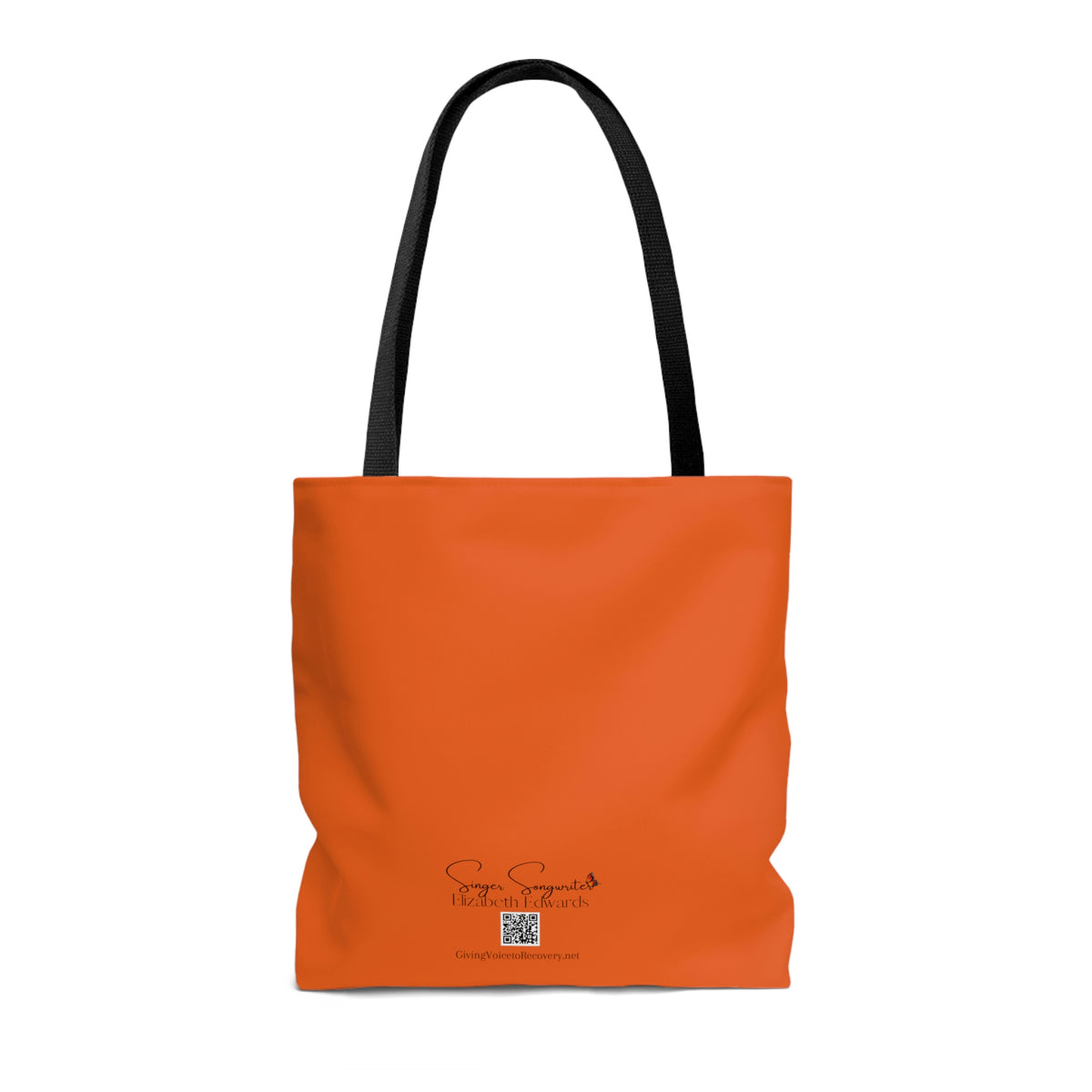 When I'm With You -Orange Hummingbird - Tote Bag