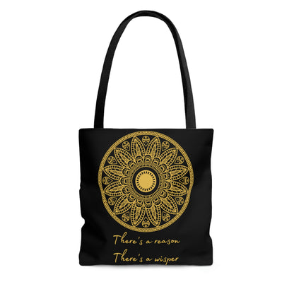 Leather Tote bags canvas MANDALA TOTE BAG, black  tote bags Tote Bag, black Tote bag black- mandala Totes Mandala tote bags black Mandala Tote Bag black purse