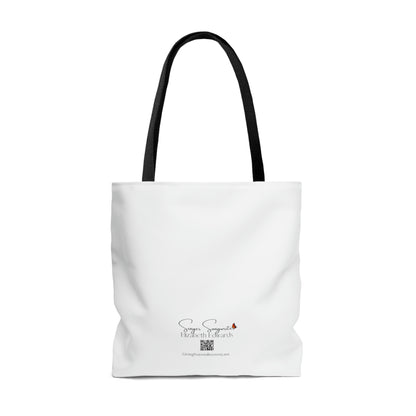 When Grace Rains Coffee Cup - White Tote Bag