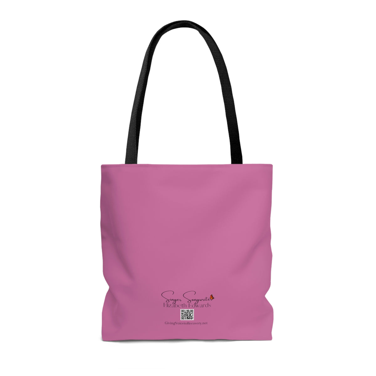 When I'm With You - Pink Hummingbird - Tote Bag