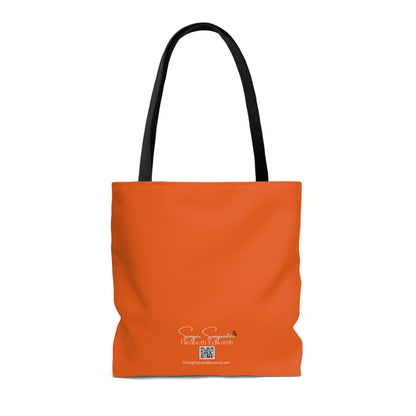 When I Change Mandala -Orange Tote Bag