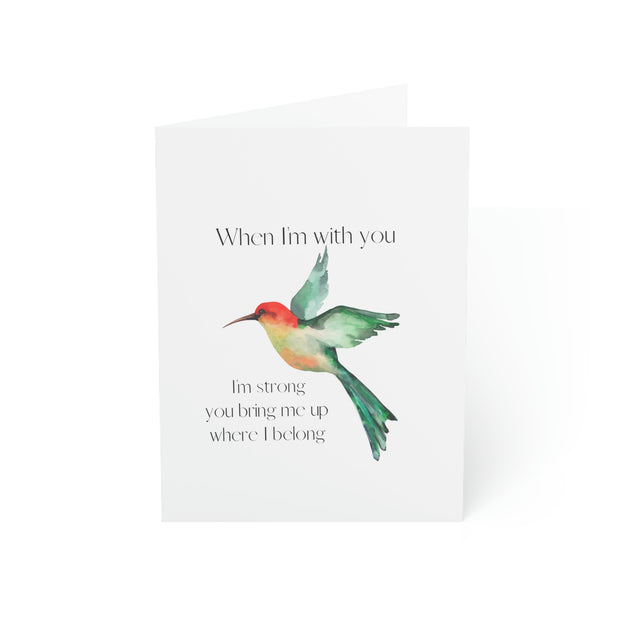 Folded Greeting Cards - Vertical Vertical Fold WHITE INVITATION  greeting card  WHITE  CARD BIRTHDAY CARD WHITE  vertical greeting card WHITE greeting cards folded card