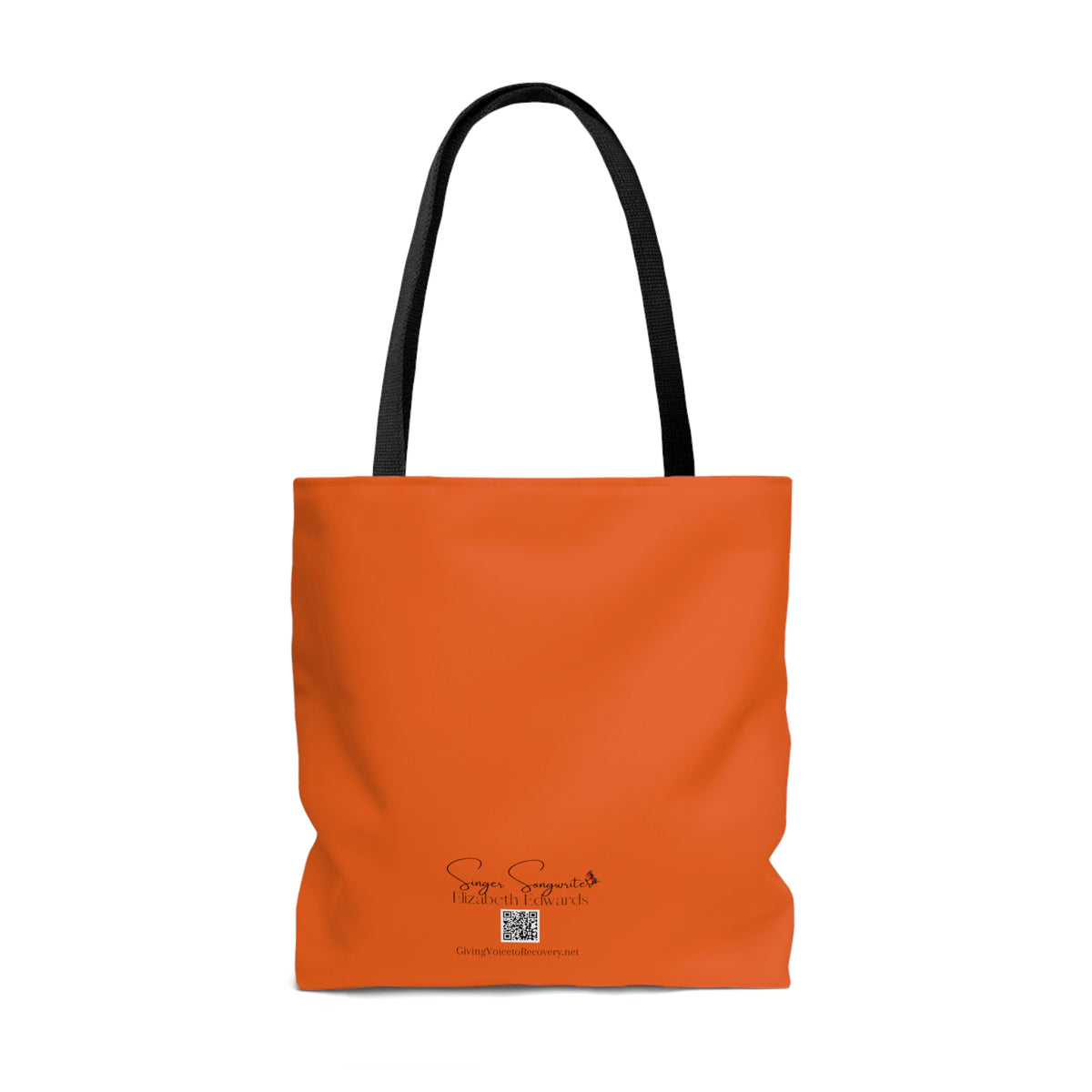When I'm With You -Orange Hummingbird - Tote Bag
