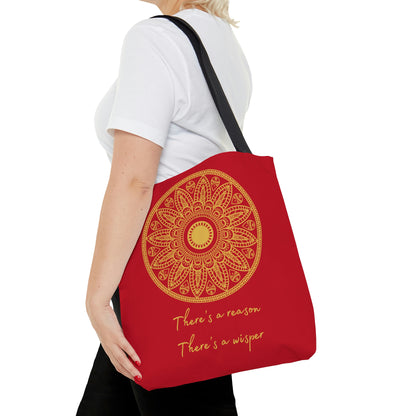 Leather Tote bags canvas MANDALA TOTE BAG, red  tote bags Tote Bag, pink Tote bag red- mandala Totes Mandala tote bags red Mandala Tote Bag red purse