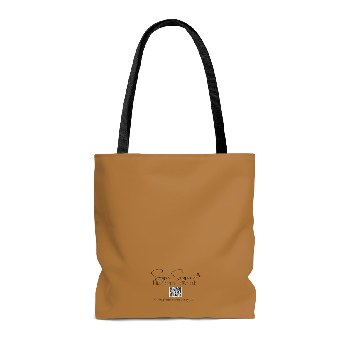 When Grace Rains Coffee Cup - Brown Tote Bag