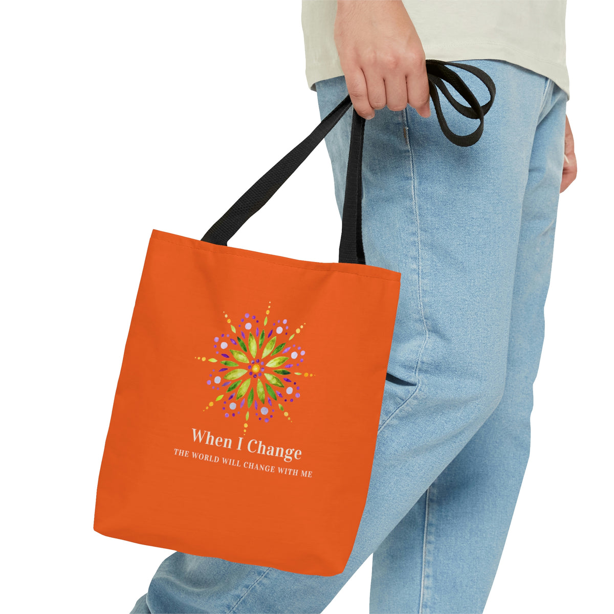 ORANGE Mandala tote bag Mandala ORANGE Tote Bag. ORANGE Mandala Tote Bag, Mandala Tote Bag, ORANGE Mandala, Mandala ORANGE tote bag 