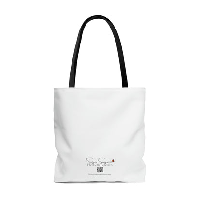 When I'm With You - White Hummingbird - Tote Bag