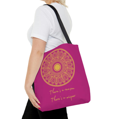 Leather Tote bags canvas MANDALA TOTE BAG, pink  tote bags Tote Bag, pink Tote bag pink- mandala Totes Mandala tote bags pink  Mandala Tote Bag pink purse
