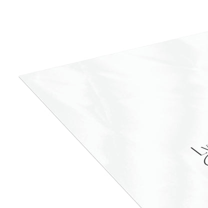 Grace Rains - White - Vertical Folded Greeting Card