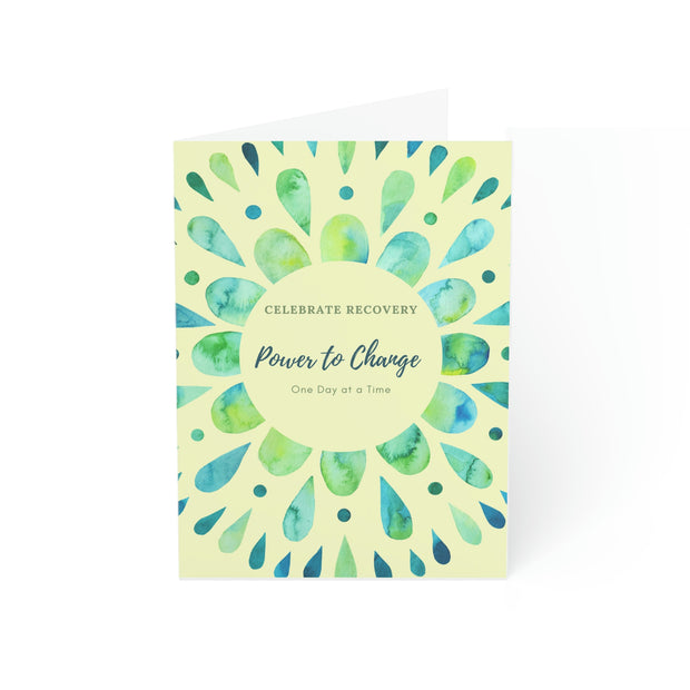 Folded Greeting Cards - Vertical White Card greetings card 
